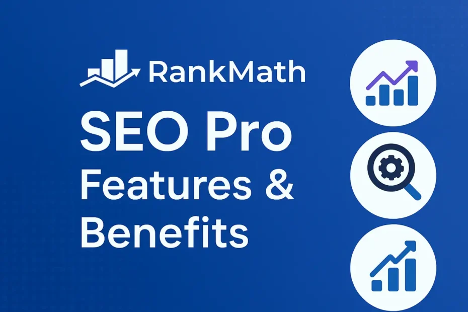 Download Rank Math SEO Pro v3.0.62 nulled terbaru plugin banner.