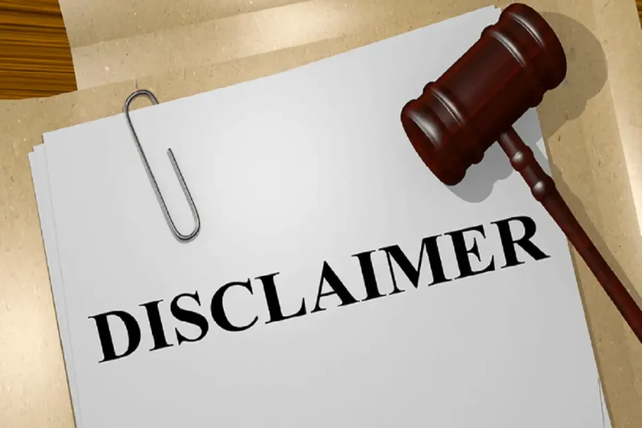 Disclaimer Thealite