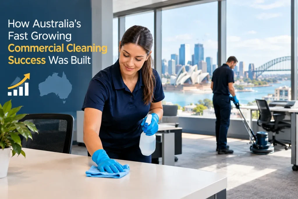How Australia's Fast Growing Commercial Cleaning Success Was Built